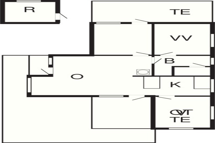 6 persoons vakantie huis in Struer-By Traum-Plattegrond