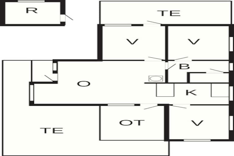 6 persoons vakantie huis in Struer-By Traum - Plattegrond