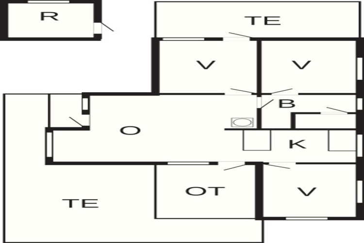 6 persoons vakantie huis in Struer-By Traum - Plattegrond