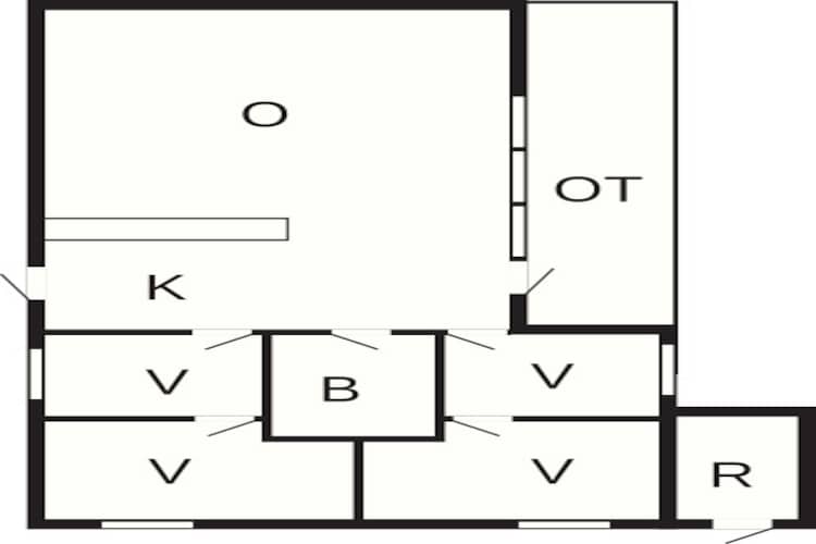 8 persoons vakantie huis in Spøttrup-By Traum-Plattegrond