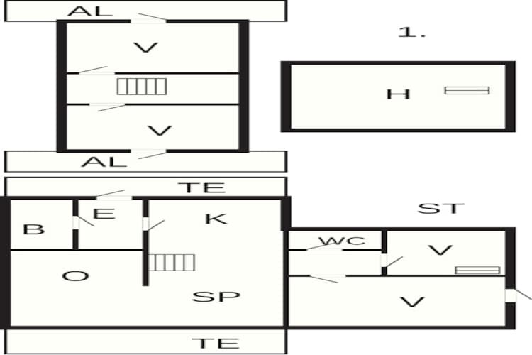Abgeschiedenes Paradies auf Fur -- By Traum Ferienwohnungen - Grundriss