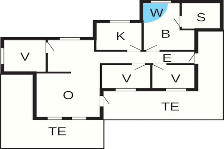 6 persoons vakantie huis in Hadsund-By Traum - Plattegrond
