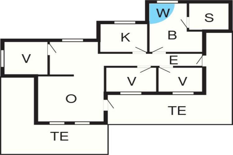6 persoons vakantie huis in Hadsund-By Traum - Plattegrond