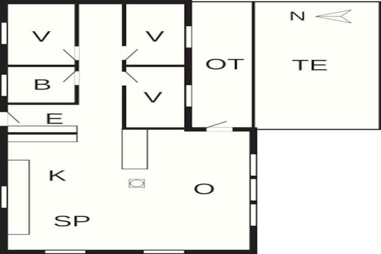 6 persoons vakantie huis in Sæby-By Traum-Plattegrond