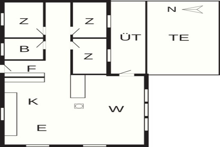 6 persoons vakantie huis in Sæby-By Traum - Plattegrond