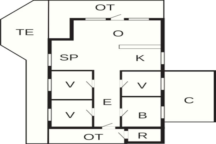 6 persoons vakantie huis in Spøttrup-By Traum-Plattegrond