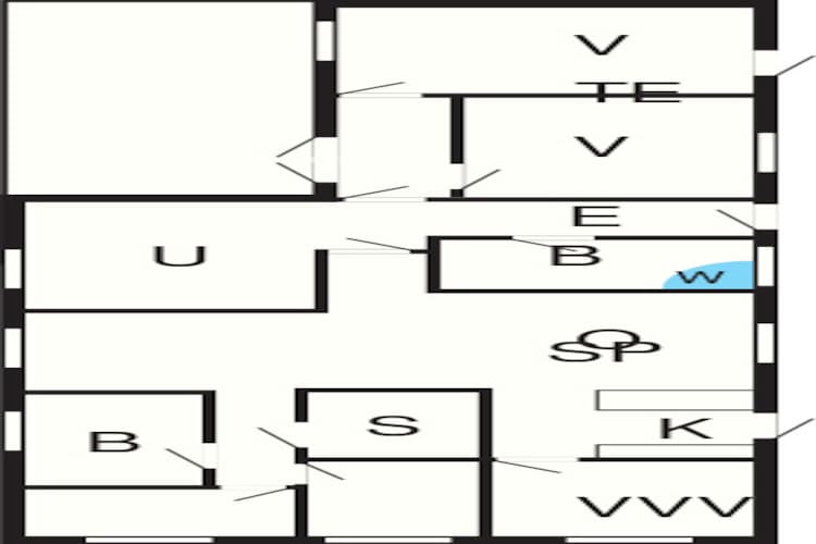 12 person holiday home in Hadsund-By Traum-Floor plan
