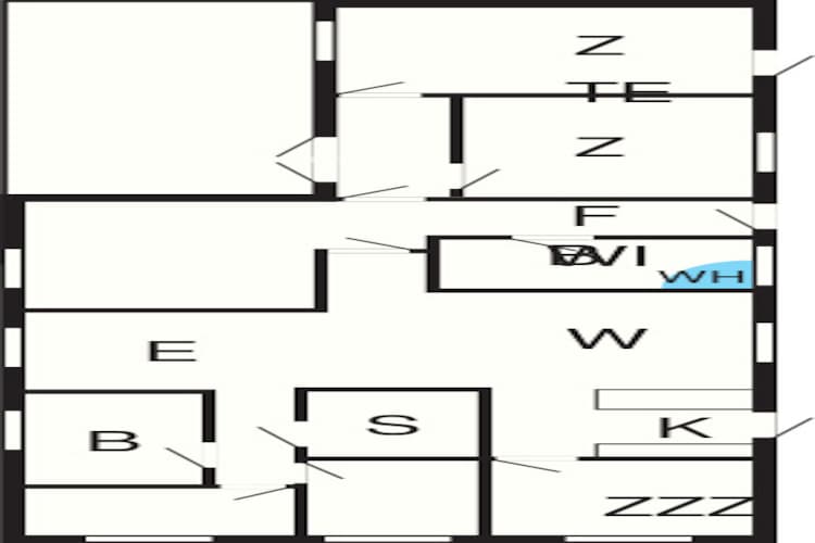 Maison de vacances pour 12 a Hadsund-By Traum - Plan