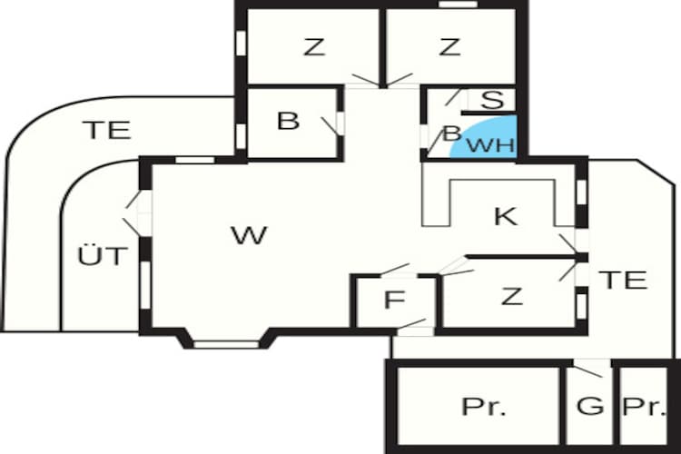 8 persoons vakantie huis in Hjørring-By Traum - Plattegrond