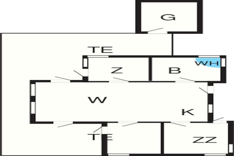 6 persoons vakantie huis in Hjørring-By Traum - Plattegrond