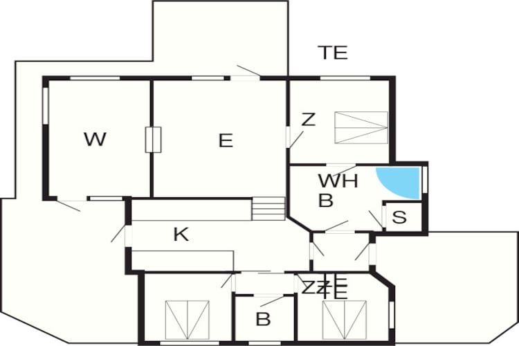 6 persoons vakantie huis in Blokhus-By Traum-Plattegrond