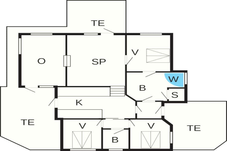 6 persoons vakantie huis in Blokhus-By Traum-Plattegrond