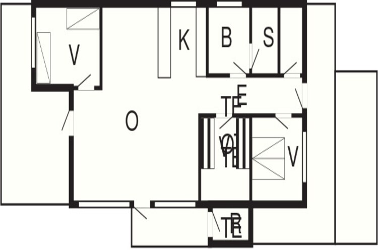 6 persoons vakantie huis in Pandrup-By Traum-Plattegrond