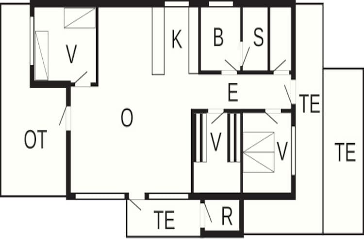6 persoons vakantie huis in Pandrup-By Traum - Plattegrond