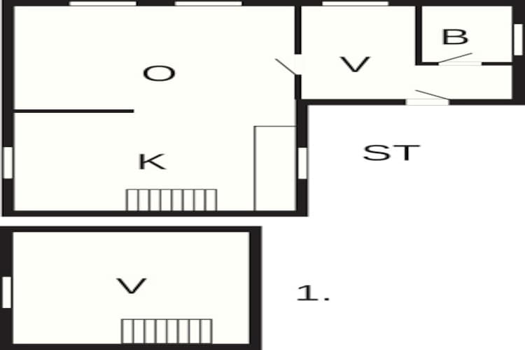 Sfeervolle huisje in de natuur -- By Traum Ferienwohnungen-Plattegrond