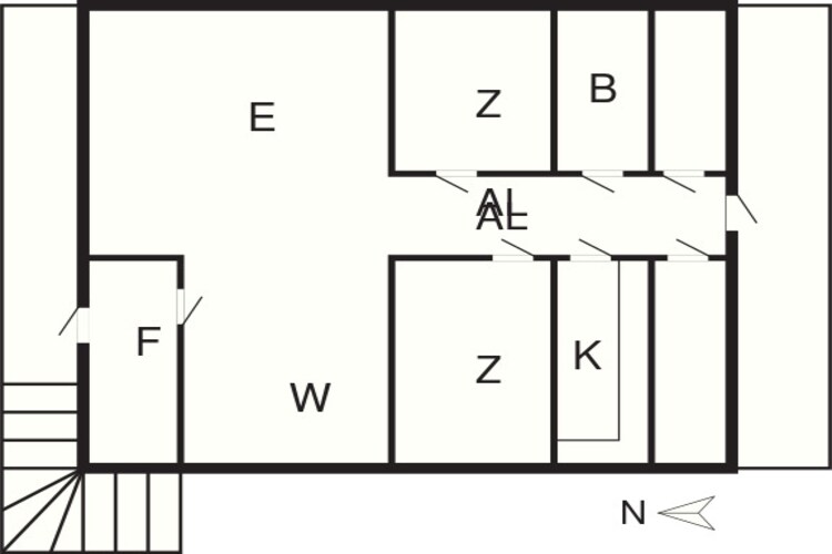 14351 - BYGDEGÅRDEN-Plattegrond