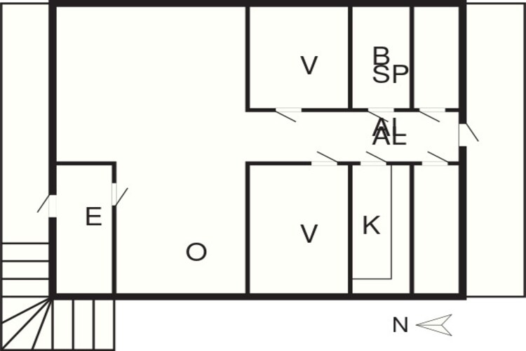 14351 - BYGDEGÅRDEN-Plattegrond