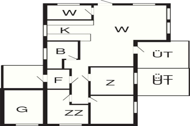 Maison de vacances pour 6 a Haderslev-By Traum - Plan