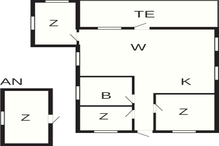 8 persoons vakantie huis in Skals-By Traum - Plattegrond