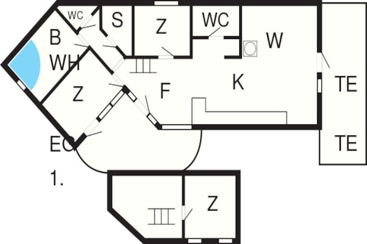 7 persoons vakantie huis in Lemvig-By Traum-Plattegrond