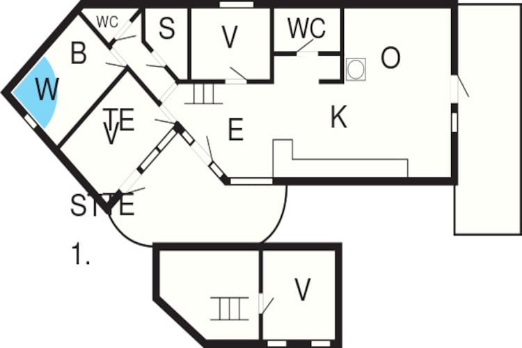 7 persoons vakantie huis in Lemvig-By Traum-Plattegrond