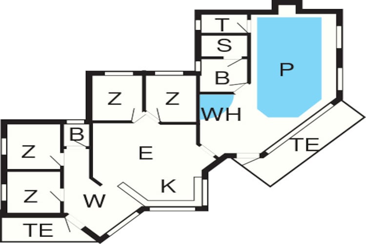 10 persoons vakantie huis in Hadsund-By Traum-Plattegrond