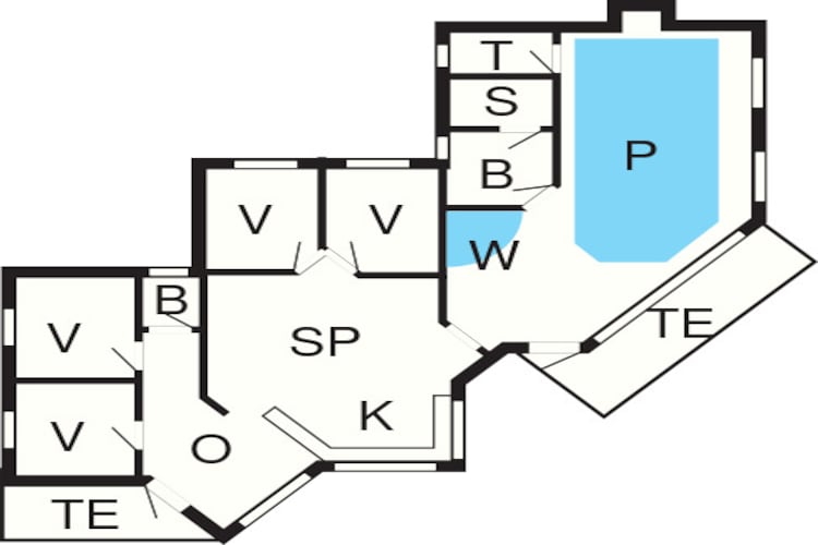 10 persoons vakantie huis in Hadsund-By Traum-Plattegrond