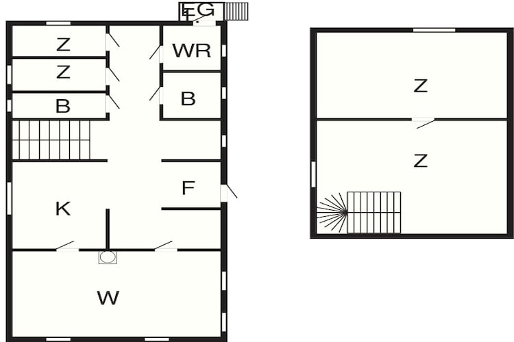 Maison de vacances pour 8 a LÖNSBODA-By Traum-Plan d'étage