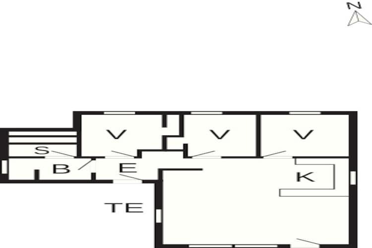 Gezellig strandhuis -- By Traum Ferienwohnungen-Plattegrond