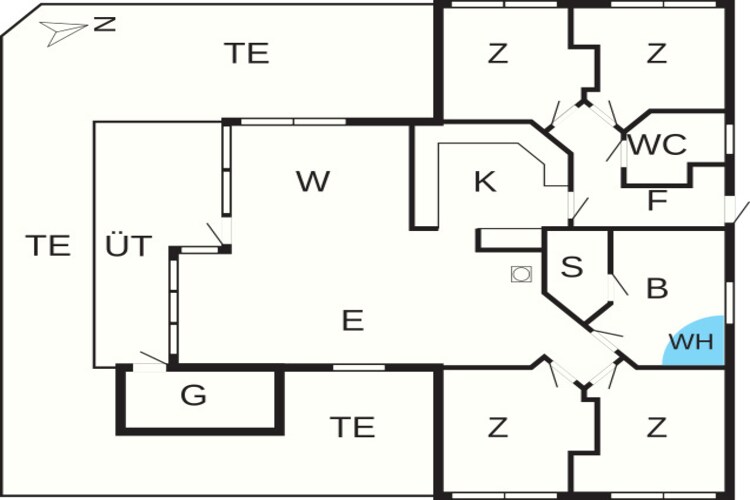 8 persoons vakantie huis in Juelsminde-By Traum - Plattegrond