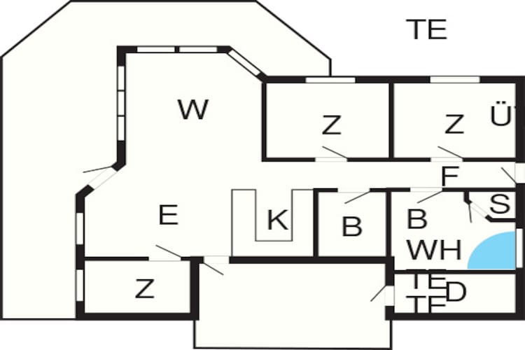8 persoons vakantie huis in Hals-By Traum - Plattegrond