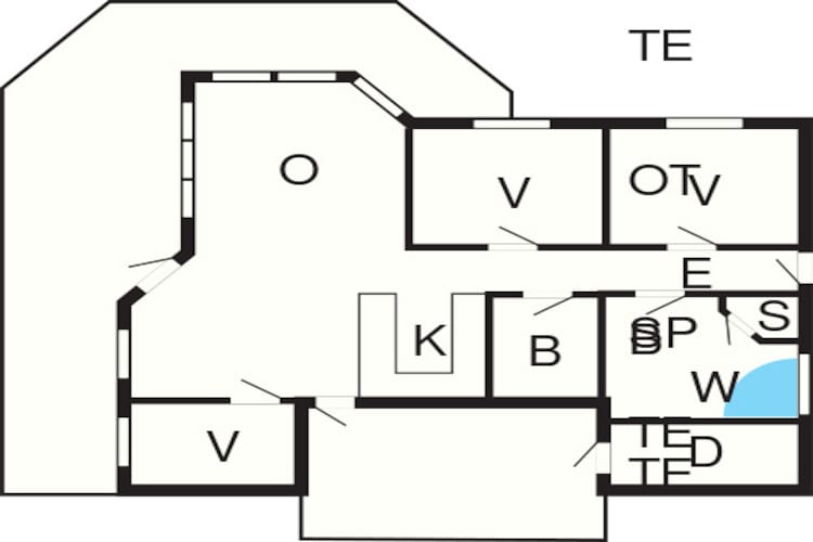 8 persoons vakantie huis in Hals-By Traum - Plattegrond