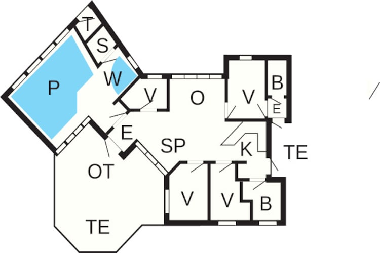 8 persoons vakantie huis in Gilleleje - Plattegrond