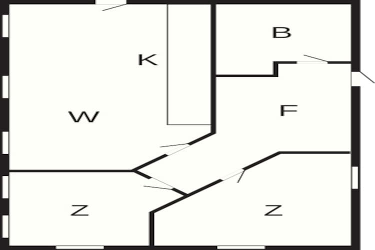 5 persoons vakantie huis in Højer-By Traum - Plattegrond