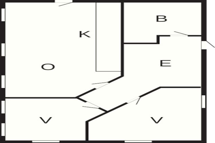 5 persoons vakantie huis in Højer-By Traum - Plattegrond