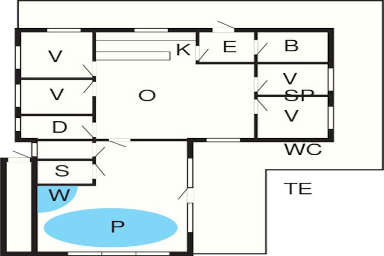 15 Personen Ferienhaus in Hals-By Traum-Grundriss