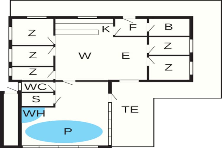 15 persoons vakantie huis in Hals-By Traum - Plattegrond