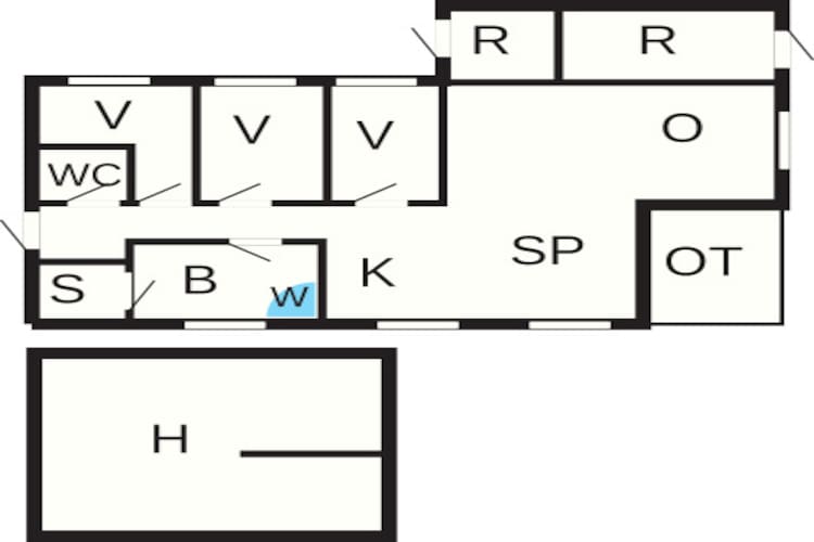 10 persoons vakantie huis in Dannemare-By Traum-Plattegrond