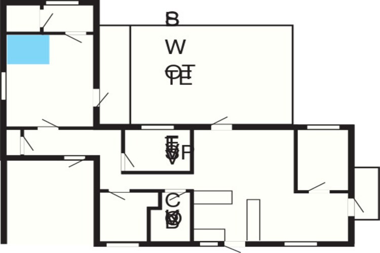 Luxe retraite in Blavand -- By Traum Ferienwohnungen-Plattegrond