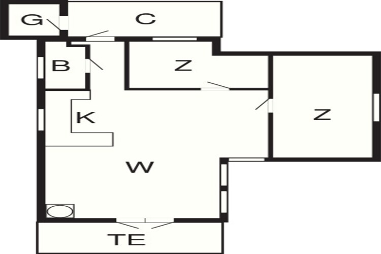 6 persoons vakantie huis in Ebeltoft-By Traum-Plattegrond