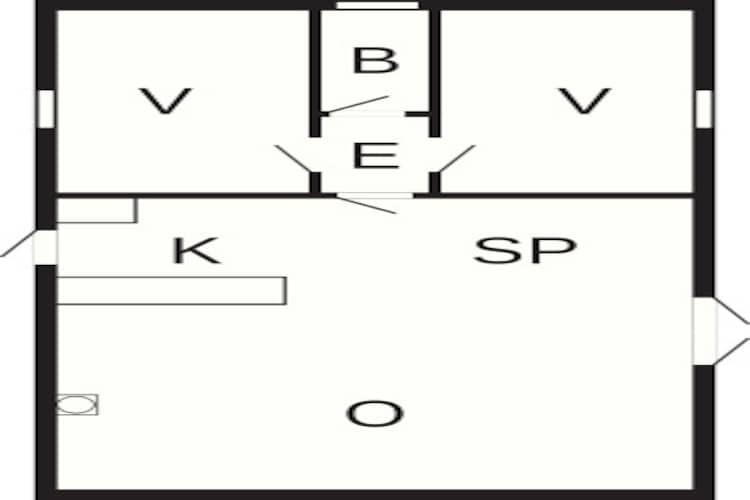 4 persoons vakantie huis in Haderslev-By Traum-Plattegrond