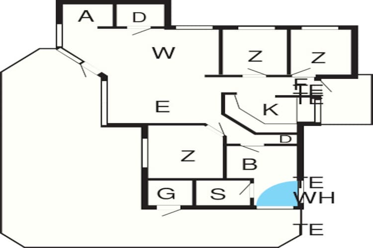 7 person holiday home in Asnæs-By Traum-Floor plan
