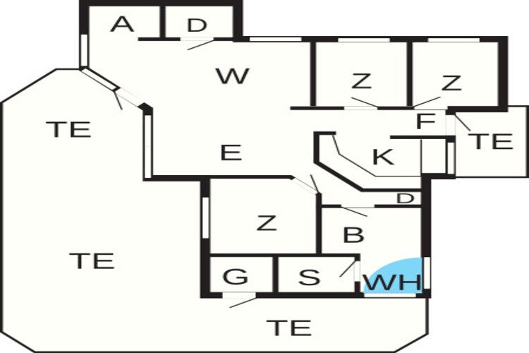 7 persoons vakantie huis in Asnæs-By Traum-Plattegrond