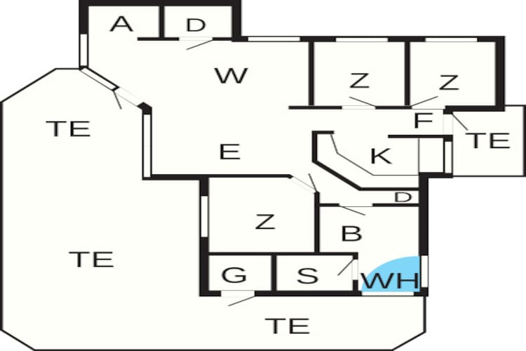 7 persoons vakantie huis in Asnæs-By Traum - Plattegrond