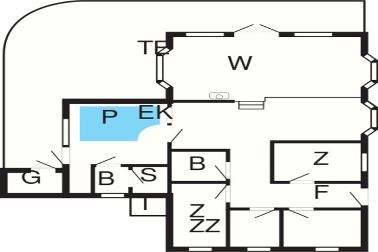 Gezinsplek met zwembad -- By Traum Ferienwohnungen-Plattegrond
