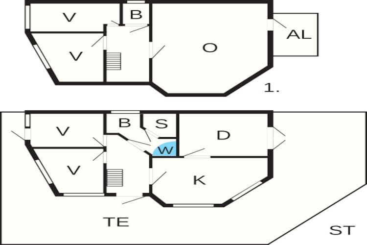 STRANDLOVEN ANNEKS-Plattegrond