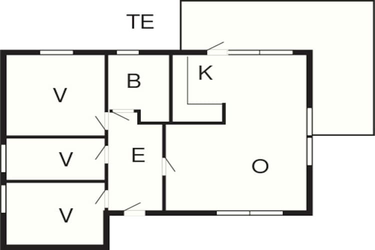 5 Personen Ferienhaus in Utvik-By Traum-Grundriss