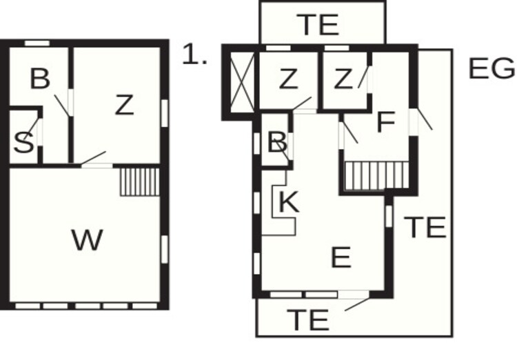 Panoramisch zeezicht -- By Traum Ferienwohnungen - Plattegrond
