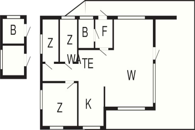 7 person holiday home in Skjold-By Traum-Floor plan