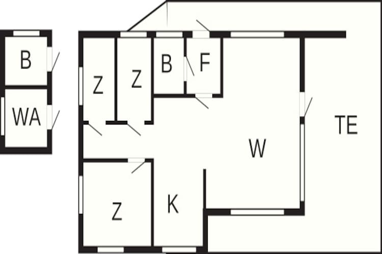 7 persoons vakantie huis in Skjold-By Traum-Plattegrond